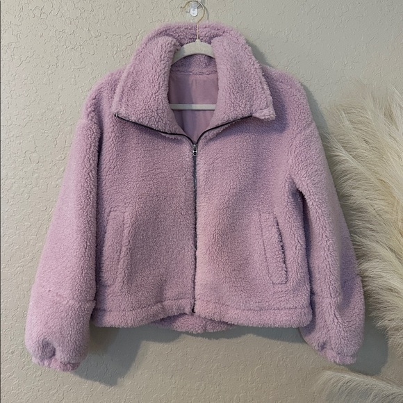 Lululemon Cinchable Fleece Zip-Up Pink Peony 7 - Picture 3 of 9